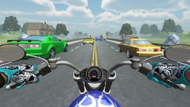 Real Bike Traffic Rider Virtual Reality Glasses Image