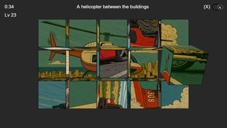 Romcab puzzle screenshot