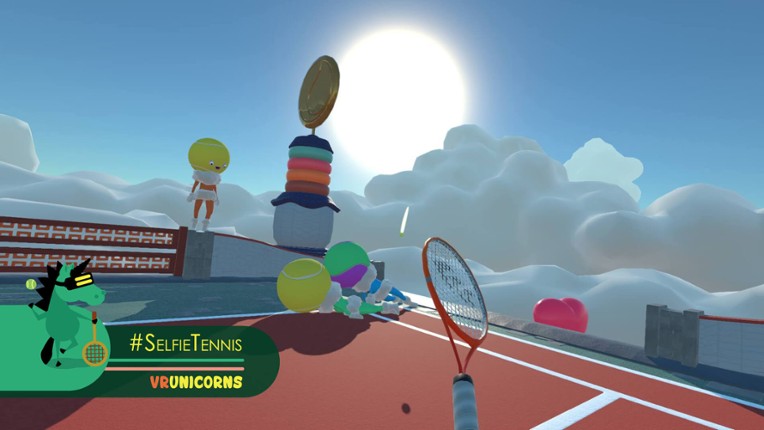 #SelfieTennis screenshot