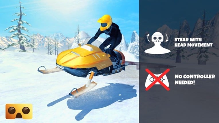 Snowmobile Simulator : VR Game for Google Cardboard Image