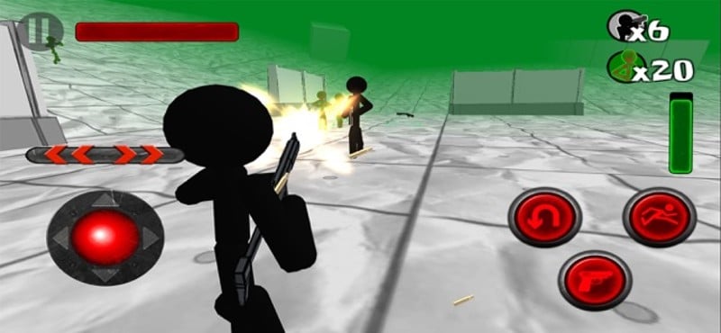 Stickman vs Zombies 3D screenshot