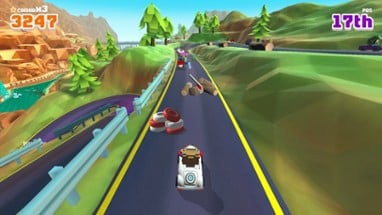 Blocky Racer - Endless Racing Image