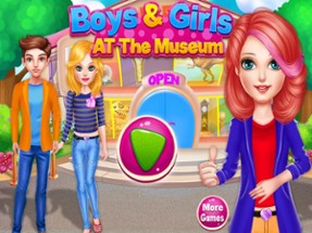 Boys &amp; Girls at the Museum Image