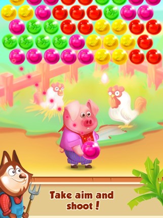 Bubble Shooter - Farm Pop Game screenshot