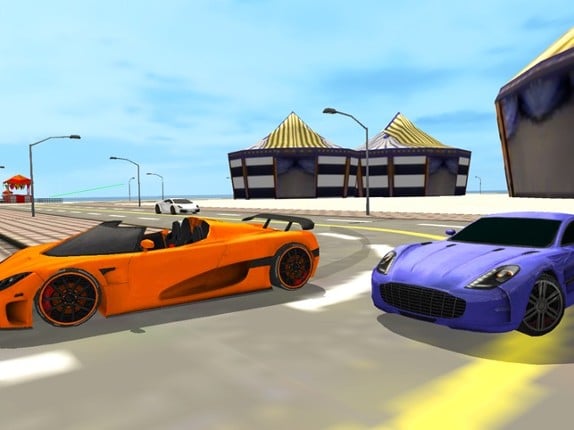 Burning Wheels Car Racer 3D screenshot