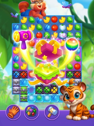 Candy Fruit Match 3 Puzzle Image