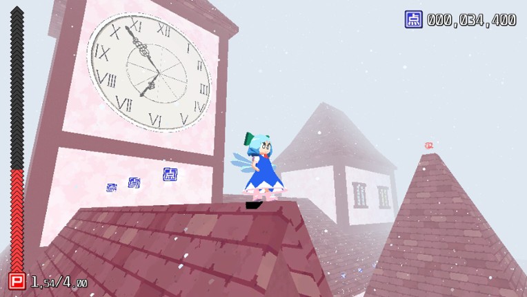 Cirno! Lifts a Boulder screenshot