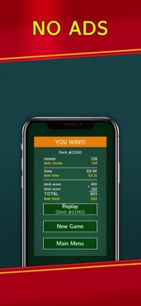 Classic Solitaire Klondike screenshot