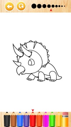Dinosaur Coloring Pages - Fun Drawing Good Kids screenshot
