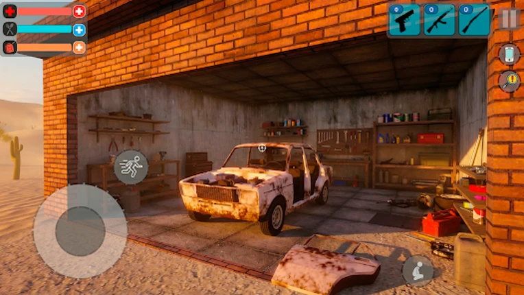 Drive Car Beyond Desert screenshot