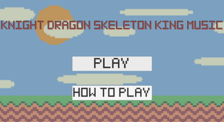 Knight, Dragon, Skeleton, King, Music Image