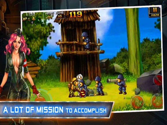 Hero Metal Attack - Duty Commando screenshot