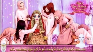 Hijab Wedding Girl Rituals Image