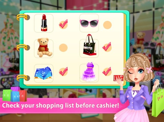 Mall Girl Shopping Day - Dress up Girl Games screenshot