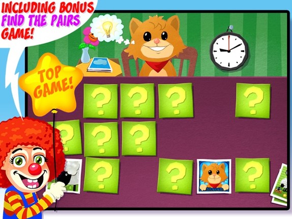 My Learning Cards - Educational card games for preschool kids screenshot