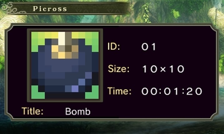 My Nintendo Picross: The Legend of Zelda Twilight Princess screenshot