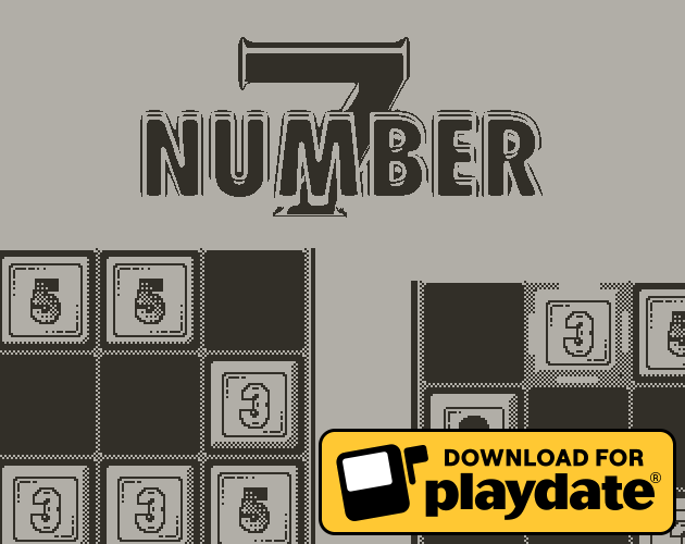 Games like Number 7 for PlayDate