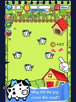 Pig Evolution | Tap Coins of the Family Farm Story Day and Piggy Clicker Game screenshot