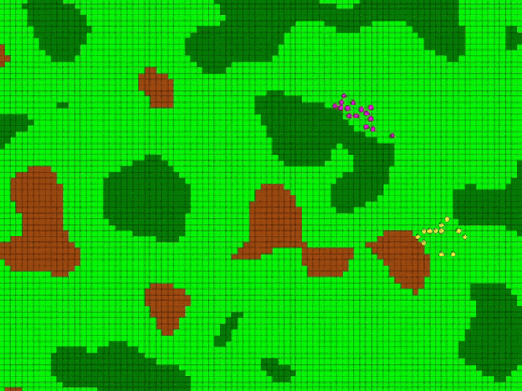 Squad-Based Ally AI for a 2D Top-Down Shooter Image