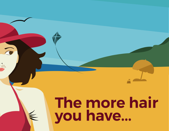 The more hair you have... Image