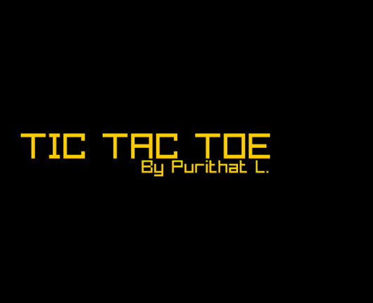TIC TAC TOE Game Cover