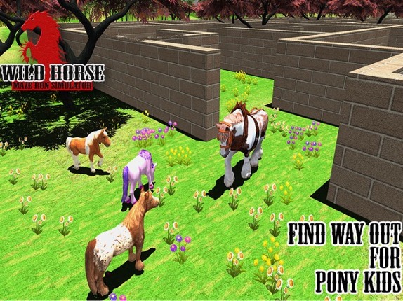 Wild Horse Maze Runner Simulator 2017 screenshot