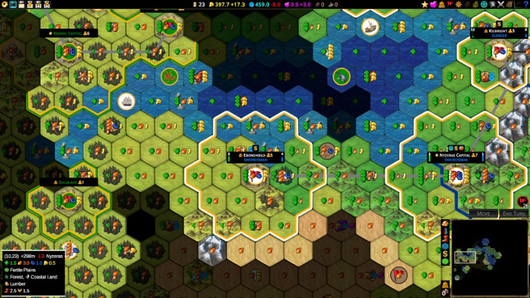 Wizard Warfare 2: Cephalopod Wars screenshot