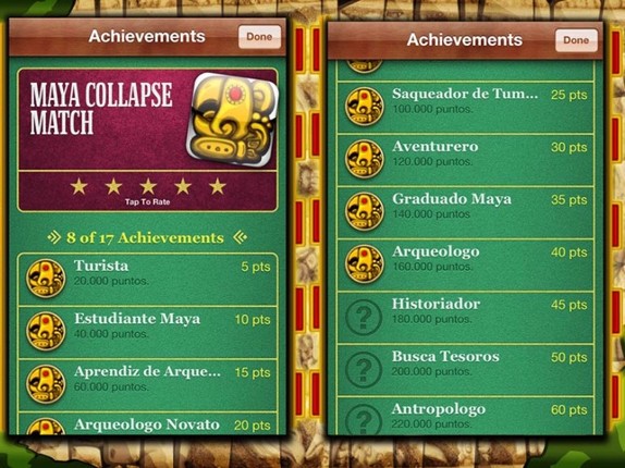 Antique Mayan Blocks - Collapse, Earn, Mash, Trap and Splash Jewel Pieces screenshot