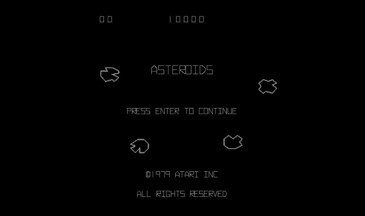 Games like Asteroids