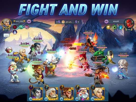 Battle Arena: Crush 'Em & Raid screenshot