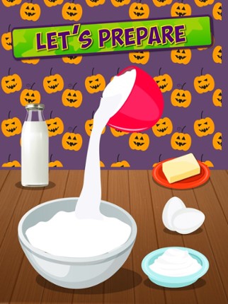 Cupcake Maker Halloween TOP Cooking game for kids screenshot