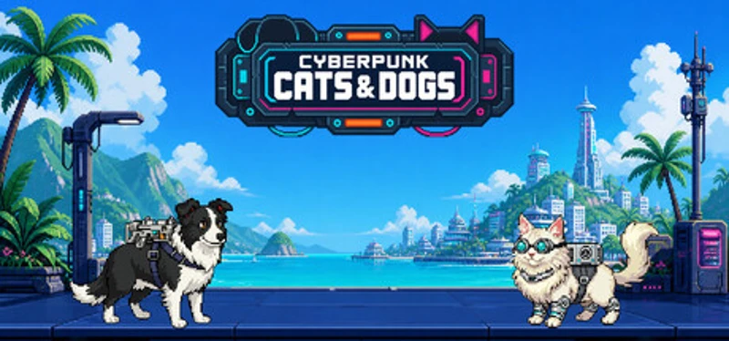 Cyberpunk Cats & Dogs Image