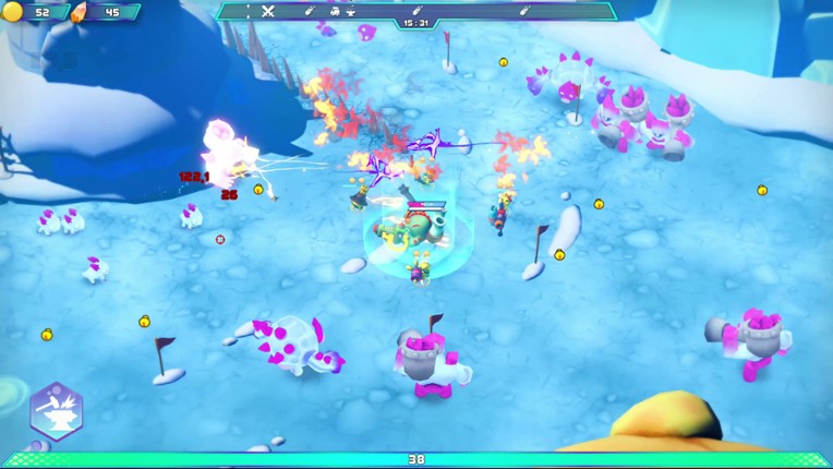 Dino-Ducks Mayhem screenshot