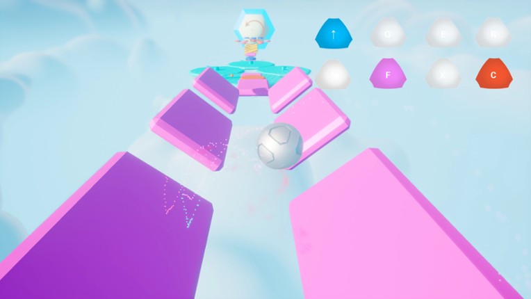 Fall Balance Ball screenshot