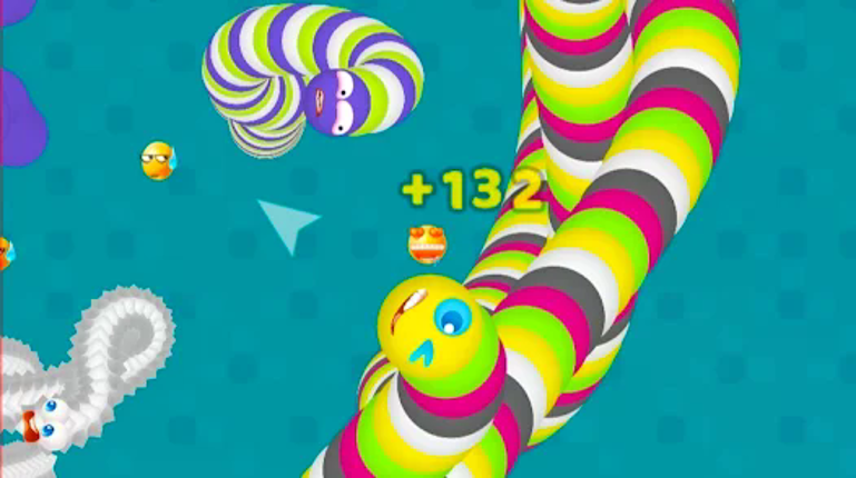 Worms Dash.io - snake zone Image