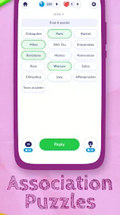 Word Connect－Logic Association Image