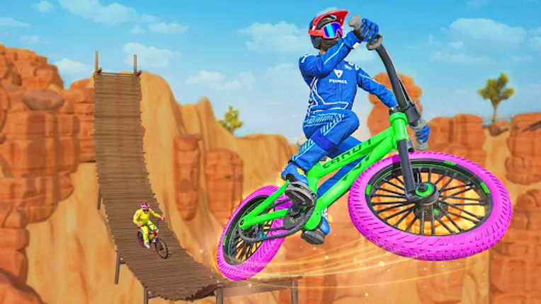 BMX Rider Cycle Stunt Tricks Image