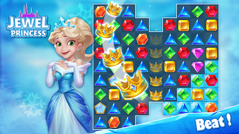 Jewel Princess - Match Frozen screenshot