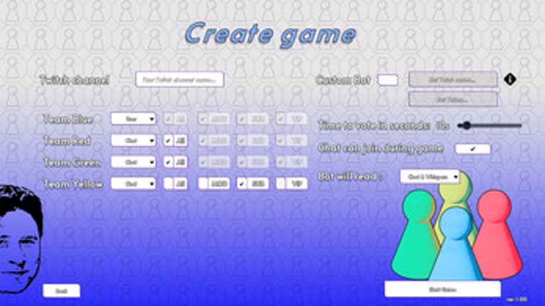 Don’t get Angry TwichChat - Twich integrated game screenshot