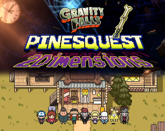 Games like Gravity Falls - PinesQuest: (A Romance Of) 2Dimensions