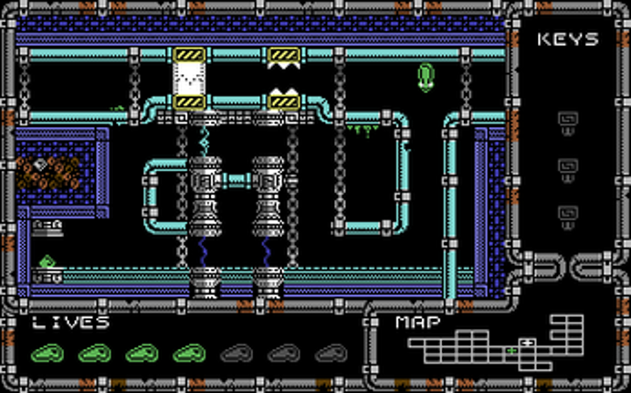 Ooze: The Escape - C64 screenshot