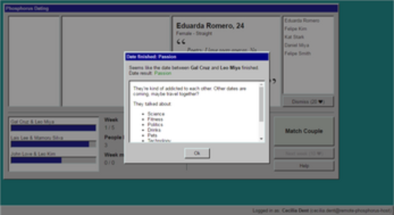 Phosphorus Dating screenshot