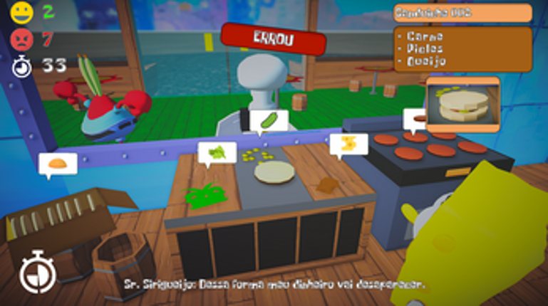 SpongeBob: Kitchen Challenge screenshot