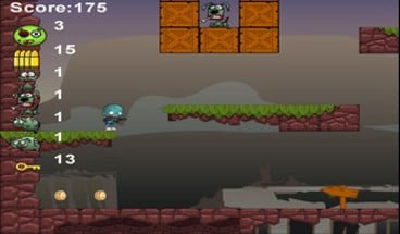 Zombie Feeder 2D Shooter/Platform Game Image