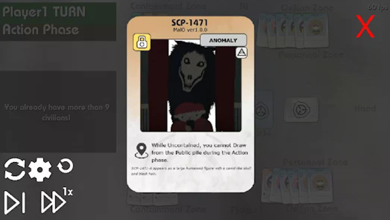Uncontained: An SCP Card Game Image