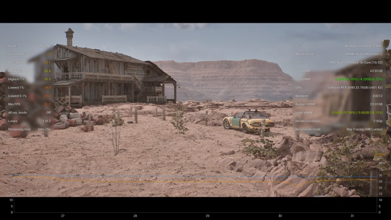 GameTechBench screenshot