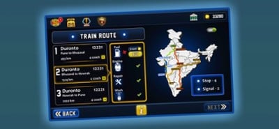 Indian Train Business Image