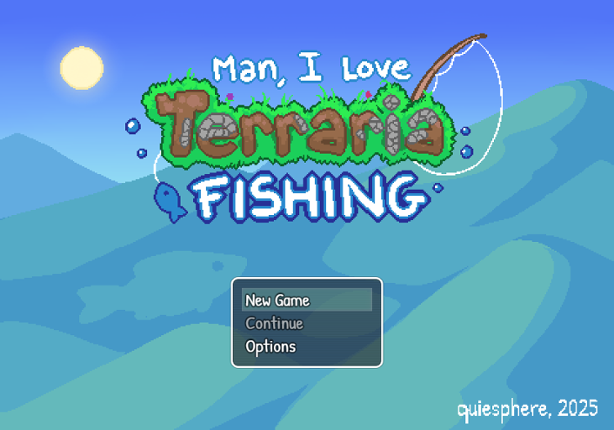 Man, I Love Terraria Fishing screenshot