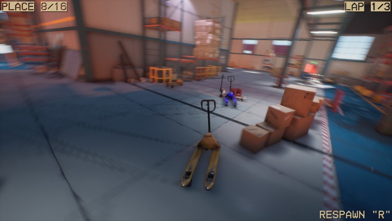 Pallet Jack Racing screenshot