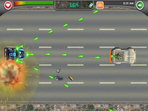 Retro Road Fury screenshot